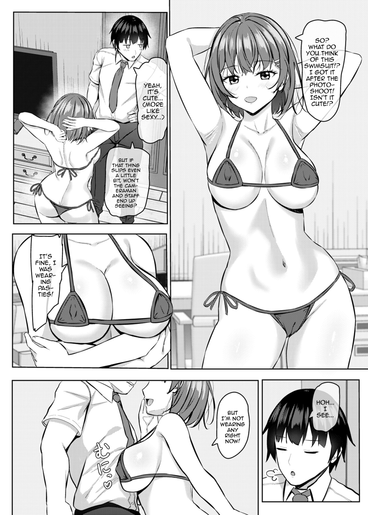 Hentai Manga Comic-My Girlfried Is A Gravure Idol-Read-5